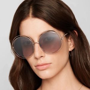 Chloe Accessories - Chloe Carlina gold round glasses. Like new. Chloe Accessories - Chloe Carlina gold round glasses. Like new.